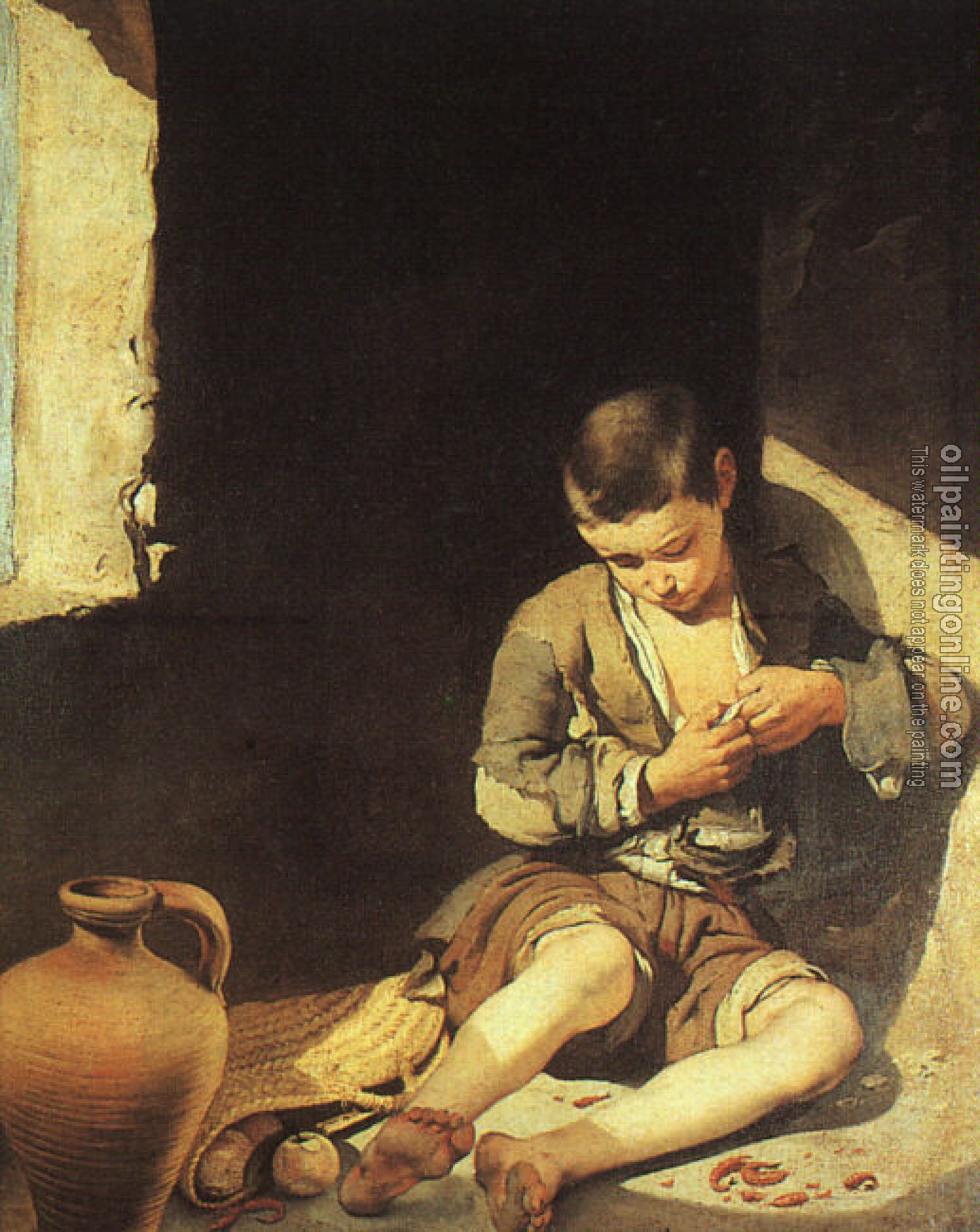 Murillo, Bartolome Esteban - The Young Beggar